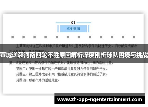蓉城逆袭河南四轮不胜原因解析深度剖析球队困境与挑战