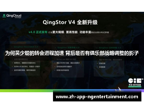 为何吴少聪的转会进程加速 背后是否有俱乐部战略调整的影子