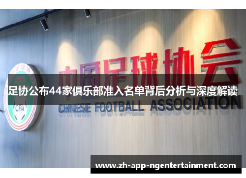 足协公布44家俱乐部准入名单背后分析与深度解读